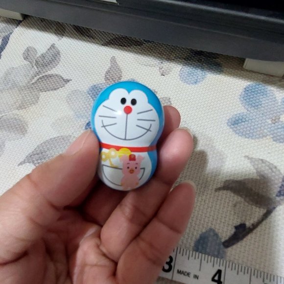 Super Cute Doraemon Ding Dong Mini Figurine Toy Kids Cartoon Anime Cutie Blue - Picture 5 of 5